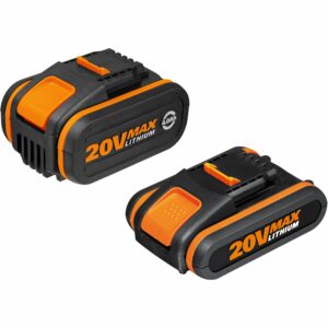 Worx Akku-Set 20 V 2 Ah/4 Ah WA3605