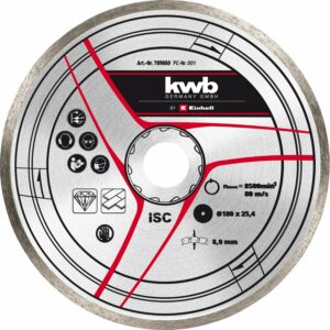 kwb by Einhell Diamant-Trennschscheibe 180 mm x 25