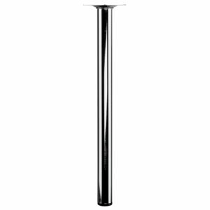 Hettich Tischbein Ø 30 mm x 400 mm Chrom