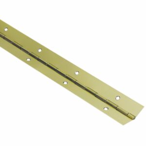 Hettich Stangenscharnier 1200 mm x 20 mm Stahl vermessingt