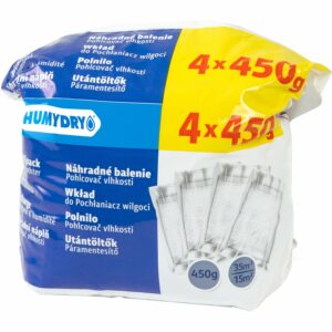 Humydry Raumentfeuchter Basic Nachfüllpackung  4 x 450 g