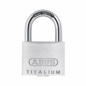 Abus Titalium-Vorhangschloss 64TI/50 B/SB