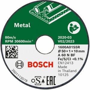 Bosch Trennscheibe Expert for Inox gerade 50 mm 3er-Pack