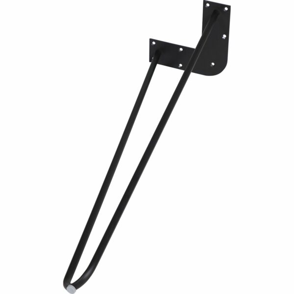 Tischuntergestell Hairpin Schwarz 4 Stück 180 mm x 710 mm