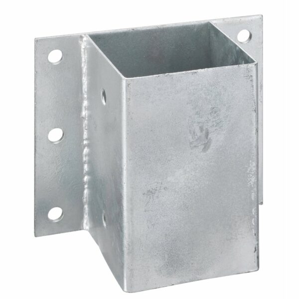 Pfostenträger zum Andübeln Feuerverzinkt 150 mm x 91 mm x 91 mm