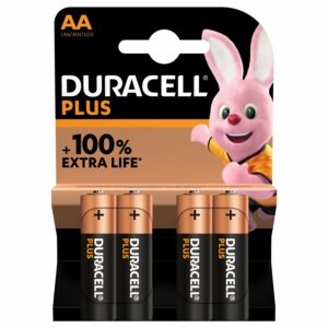 Duracell Batterien Plus MN1500/LR6 AA 4er-Pack