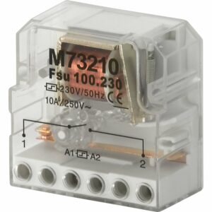 Stromstoßschalter 250 V 10 A Transparent