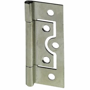 Hettich Lamellentürscharnier 50 mm x 23 mm Stahl vernickelt 2 Stück