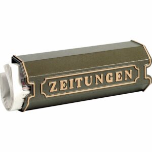 Burg Wächter Alu-Guss-Zeitungsbox 1890 BC