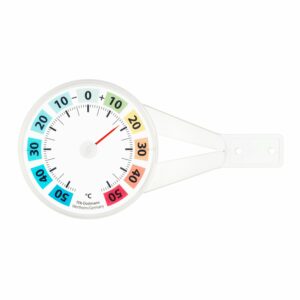TFA Fenster-Thermometer Weiß