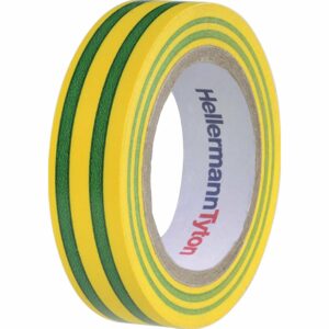 Hellermann VDE-PVC-Isolierband Grün-Gelb
