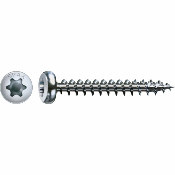 Spax Halbrundkopf Universalschraube T-Star plus-Antrieb Ø 4 mm x 16 mm 16 Stück