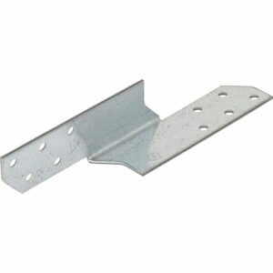 Sparrenfettenanker Links 32 mm x 32 mm x 170 mm Weiß Verzinkt 10 Stück