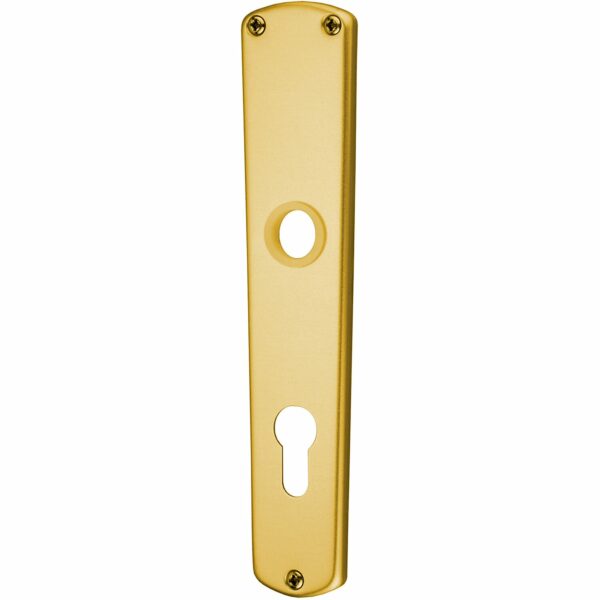 AnsaPro Zimmertür-/ WC-Langschilderpaar PZ Iller Alu Bronze