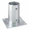 Aufschraubhülse für Rundhölzer Feuerverzinkt 81 mm x 150 mm x 150 mm
