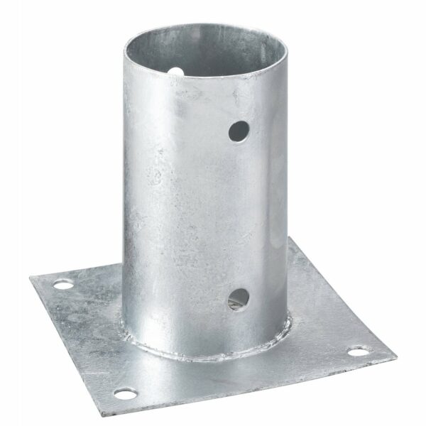 Aufschraubhülse für Rundhölzer Feuerverzinkt 81 mm x 150 mm x 150 mm