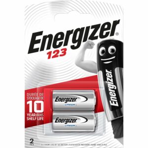 Energizer Lithium Fotobatterie 123 2 Stück
