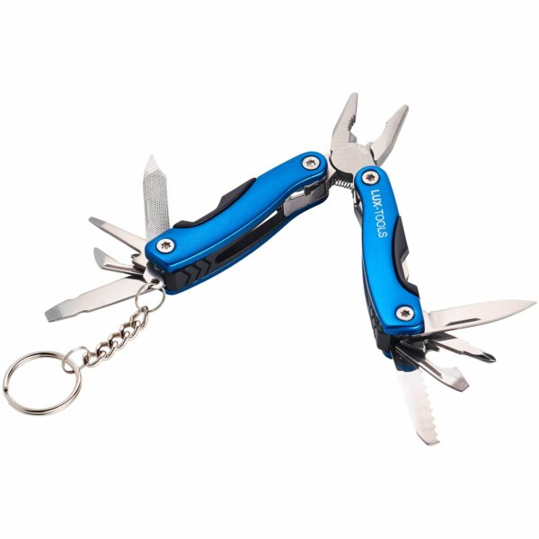 LUX 12-in-1 Mini-Multitool mit Schlüsselring