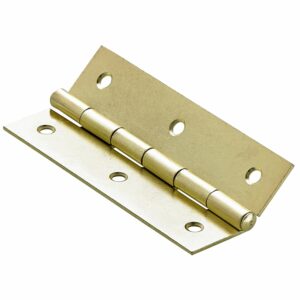 Hettich Scharnier 100 mm x 50 mm vermessingt