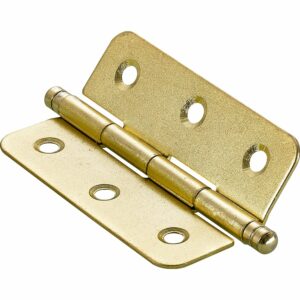 Hettich Zierscharnier 60 mm x 40 mm vermessingt