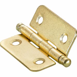 Hettich Zierscharnier 40 mm x 35 mm vermessingt