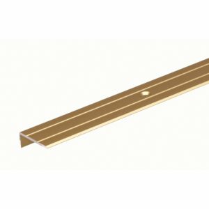 Treppenkanten-Schutzprofil Gold eloxiert 10 mm x 24