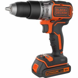 Black+Decker 18 V Akku-Schlagbohrschrauber BL188K inkl. 1