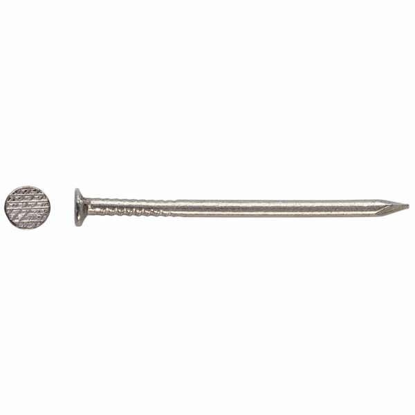 LUX Flachkopf Drahtnagel Ø 2 mm x 40 mm Blank 250 Stück