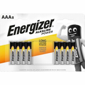 Energizer Batterie Alkaline Power Micro AAA 8 Stück