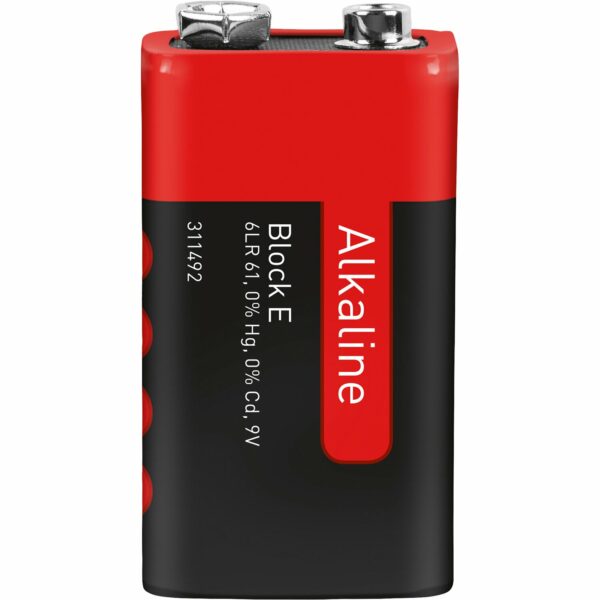 OBI Alkaline Batterie 9 V-Block E