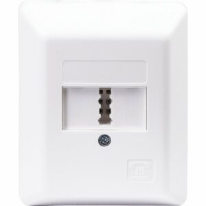 Schwaiger TAE Telefon Anschlussdose F Aufputz