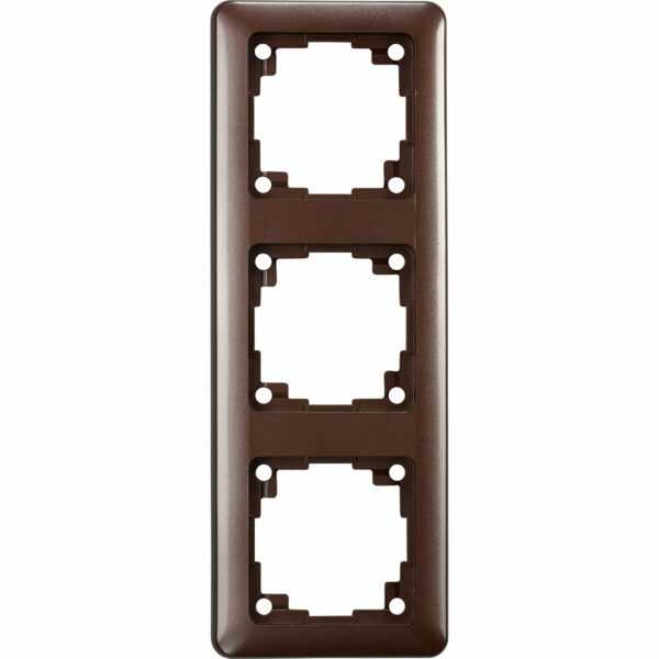 OBI Abdeckrahmen Uranus 3-fach Espresso