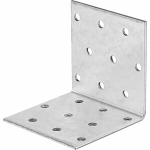 Winkelverbinder 60 mm x 60 mm x 60 mm Verzinkt 10 Stück