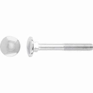 LUX Schlossschraube M8 x 70 mm Edelstahl Teilgewinde