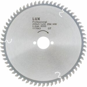 LUX HM-Kappsägeblatt 209 mm x 30 mm 64 Z