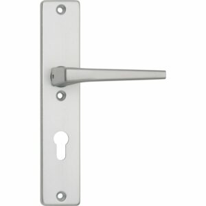 Abus Schutzbeschlag Naturfarbig eloxiert Türstärke 32 mm - 47 mm