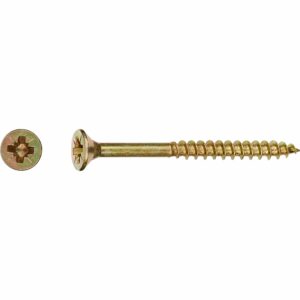 LUX Senkkopf Universalschraube Ø 3 mm x 40 mm Kreuzschlitz PZ-Antrieb 100 Stück