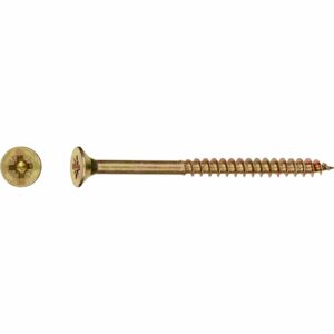 LUX Senkkopf Universalschraube Ø 4 mm x 60 mm Kreuzschlitz PZ-Antrieb 60 Stück