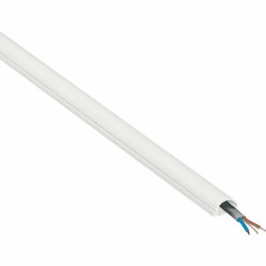 D-Line Kabelkanal 20 mm x 10 mm Weiß 2 m