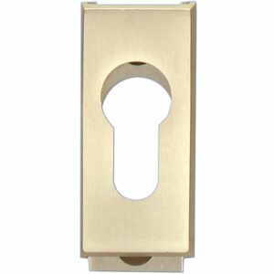 Alpertec Schiebeschutzrosette Aluminium Silber