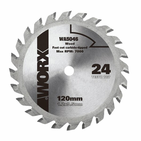 Worx TCT Sägeblatt 24 Zähne WA5046