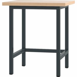 Pador Werktisch Grundmodul 75 cm Anthrazitgrau