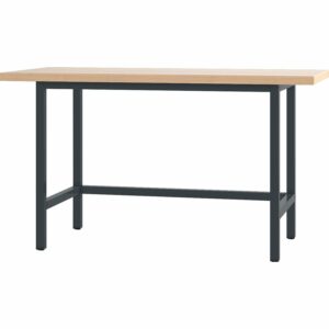 Pador Werktisch Grundmodul 150 cm Anthrazitgrau