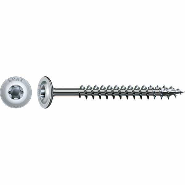 Spax Tellerkopf Holzschraube T-Star plus-Antrieb Ø 8 mm x 100 mm 1 Stück