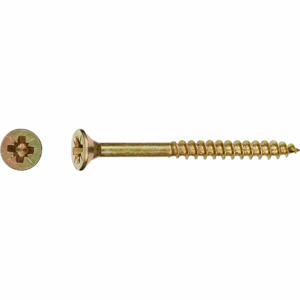 LUX Senkkopf Universalschraube Ø 4 mm x 35 mm Kreuzschlitz PZ-Antrieb 1000 Stück