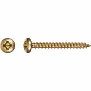 LUX Halbrundkopf Universalschraube Ø 5 mm x 25 mm mit PZ-Antrieb 100 Stück