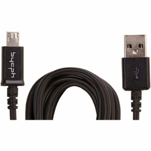 USB 2.0 Ladekabel mit Micro-USB Anschluss 2 m Schwarz