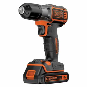 Black+Decker 18 V Akku-Bohrschrauber ASD18K inkl. 1