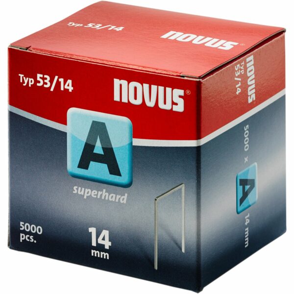 Novus Feindrahtklammern A 53 14 mm Länge 5.000 Stck.