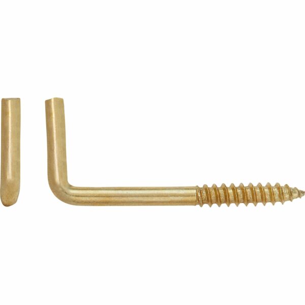 LUX Schraubhaken Ø 3 mm x 40 mm Verzinkt 6 Stück